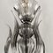 Lámpara de araña Fauve modernista de cristal de Murano soplado gris de Barovier & Toso, años 20, Imagen 3