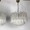 Large Murano Clear Glass Chandeliers by Toni Zuccheri for Venini, Italy, 1960s, Set of 2, Image 8