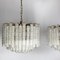 Large Murano Clear Glass Chandeliers by Toni Zuccheri for Venini, Italy, 1960s, Set of 2, Image 14