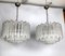 Large Murano Clear Glass Chandeliers by Toni Zuccheri for Venini, Italy, 1960s, Set of 2, Image 6