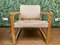 Vintage Linen Diana Chair by Karin Mobring for Ikea 2