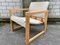 Vintage Linen Diana Chair by Karin Mobring for Ikea 9
