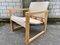 Vintage Linen Diana Chair by Karin Mobring for Ikea, Image 9