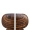 Africa ​​Dining Table and Chairs in Walnut Root & Leather by Tobia & Afra Scarpa for Maxalto, 1976, Set of 5 12