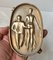 ¡Oh! Vintage Cenicero de bronce de dos caras Naughty Risque, años 60, Imagen 2
