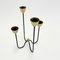 Candleholder by Gunnar Ander for Ystad Metal, 1950s 3