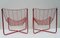 Red Metal Wire Jarpen Chairs by Niels Gammelgaard for Ikea, 1983, Set of 2 12
