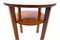 Art Deco Table with Chairs, Poland, 1940s, Set of 3, Image 14