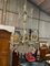 Lámpara de araña con 12 ramas de bronce y cristal de Baccarat, Imagen 10