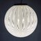 Mid-Century Murano Swirl Glass Pendant Lamp, Italy, 1970s, Image 7