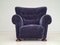 Fauteuil en Velours, Danemark, 1950s 1