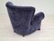 Danish Velour Lounge Chair, 1950s 10