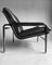 Andre Vanden Beuck Aluline Lounge Chair in Black Leather 11