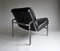 Fauteuil Andre Vanden Beuck Aluline en Cuir Noir 6