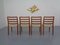 Danish Teak & Wool 85 Dining Chairs by Niels Otto Møller for J.L. Møllers, 1960s, Set of 4, Image 2