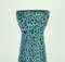 Mid-Century Fat Lava 520-32 Vase in Blau-Schwarzer Glasur von Scheurich, 1960er 2