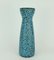 Mid-Century Fat Lava 520-32 Vase in Blau-Schwarzer Glasur von Scheurich, 1960er 1