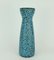Vase Fat Lava 520-32 Mid-Century en Vernis Bleu-Noir de Scheurich, 1960s 1