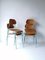 Vintage School Chairs, 1960s, Set of 4, Image 3