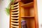 Vintage Danish Teak Cabinet with Tambour Doors, 1960s, Image 17