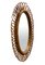 Mid-Century Italian Modern Rattan and Bamboo Wall Mirror by Franco Albini, Image 2