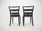 Art Deco Dining Chairs, 1930s, Set of 2 3