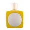 Scandinavian Ceiling Pendant in White and Yellow Plastic, 1970s, Image 1