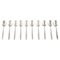 Cypress Coffee Spoons in Sterling Silver from Georg Jensen, Set of 10, Image 1