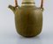 Teapot in Glazed Stoneware by Frode Blichfeldt Bahnsen for Palshus, 1960s 3