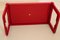 Red Italian Breakfast in Bed Tray Table from Guzzini, 1970s, Image 3