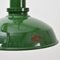 Lampada a sospensione Thorlux industriale verde, Immagine 3