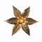 Willy Daro Style Brass Flowers Wall Lights from Robert Joseph 13