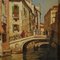 Scorcio Di Venezia, óleo sobre lienzo, Imagen 3