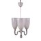 Venini Style Ceiling Lamps, 1940s 1