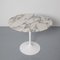 Arabescato Marble Pedestal Table by Eero Saarinen for Knoll 13