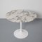 Mesa pedestal Arabescato de mármol de Eero Saarinen para Knoll, Imagen 13