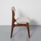 Vintage Stuhl aus dunklem Holz 5