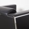 Black Leather Steel Armchair by Enrico Franzolini for Moroso 13