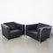 Black Leather Steel Couch by Enrico Franzolini for Moroso, Image 12