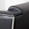 Black Leather Steel Couch by Enrico Franzolini for Moroso, Image 11