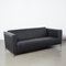 Canapé en Cuir Noir par Enrico Franzolini pour Moroso 1