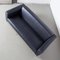 Black Leather Steel Couch by Enrico Franzolini for Moroso 6