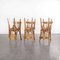 Model 1 Baumann Bentwood Bistro Chairs by Joamin Baumann, 1950s, Set of 6, Image 4