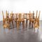Model 1 French Baumann Bentwood Bistro Dining Chairs by Joamin Baumann, 1950s, Set of 12 11
