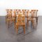 Model 1 French Baumann Bentwood Bistro Dining Chairs by Joamin Baumann, 1950s, Set of 8 13