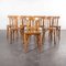 Model 1 French Baumann Bentwood Bistro Dining Chairs by Joamin Baumann, 1950s, Set of 8 3