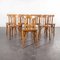 Model 1 French Baumann Bentwood Bistro Dining Chairs by Joamin Baumann, 1950s, Set of 8, Image 3