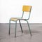 Model 510/1 Mint Green French Mullca Stacking Dining Chair, 1950s 1