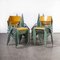 Model 510/1 Mint Green French Mullca Stacking Dining Chairs, 1950s, Set of 24, Image 5