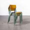 Model 510/1 Mint Green French Mullca Stacking Dining Chairs, 1950s, Set of 4, Image 7